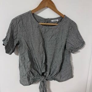 Anthropologie Grey Women's Top